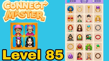 Connect master match puzzle level 85 solution walkthrough 
