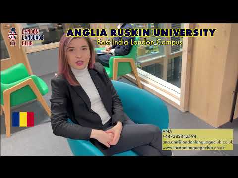 LONDON LANGUAGE CLUB | Anglia Ruskin University visit | Romanian version