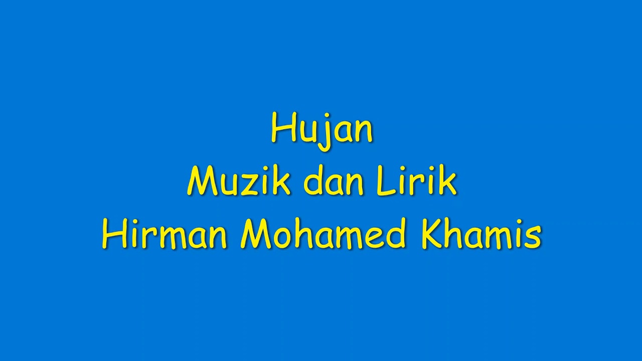 Hujan - YouTube