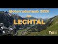 Motorradtour Lechtal Teil 1