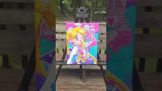 Sailor Moon painting I did