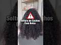 Soltura de cachos com botox SEM ALISAR #cabelocacheado #hair #youtubeshort #curlyhair #curls