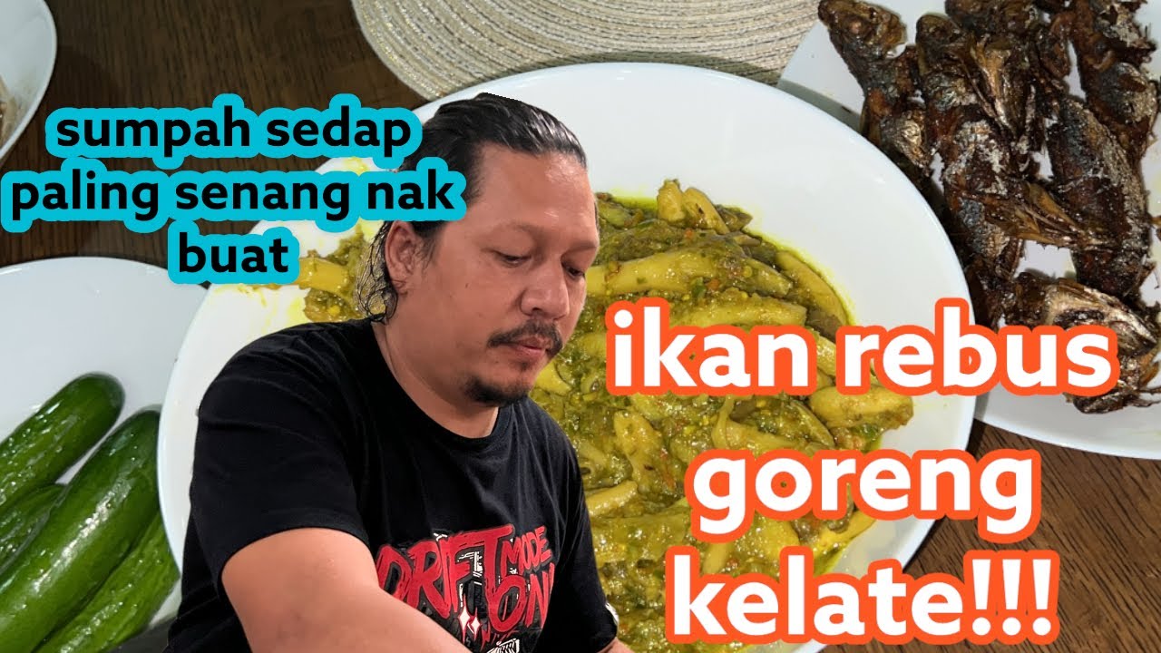 Lauk paling sedap dan paling senang!!! Ikan Rebus Goreng terpadu!!! Makan menambah ni confirm 😂😂