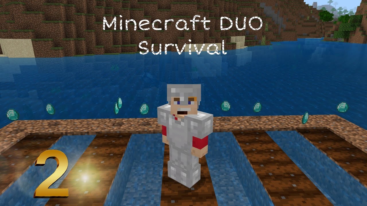 Minecraft DUO Survival Let's Play // Ep. #2 - YouTube