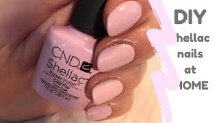 How To Do Your Own  #Shellac Nails At Home!
