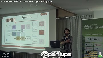"HOMER & OpenSIPS". Lorenzo Mangani, SIPCapture