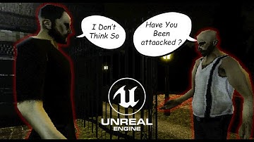 UE4 PS1 Style Game - Interactable And Interaction Test ( Old School Horror Game )