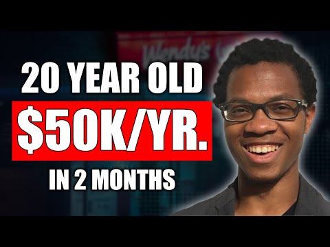 From 20 Year Old Fast Food Worker To Digital Marketer In 2 Months!
