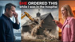 Karen Bulldozed My Old Family Barn While I Was in the ICU—They Never Expected This Document to Exist