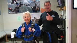 Sharon's Tandem Skydiving Experience - Triangle Skydiving Center