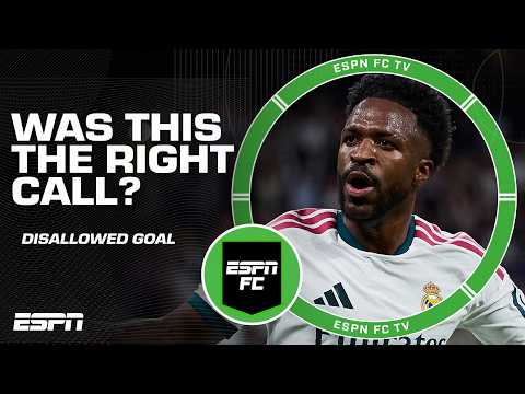 Concerns with Vinicius Junior's red card? 'PATHETIC!' | ESPN FC