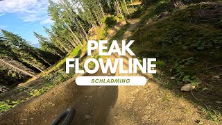 Peak Flowline | 7,7 km Trail | Bikepark Schladming Austria 🇦🇹 full run POV RAW