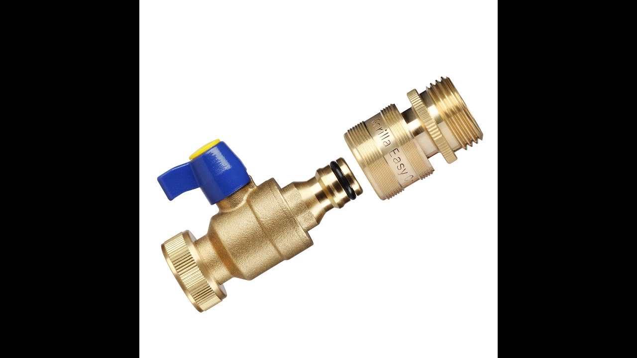 GORILLA EASY CONNECT MALE AND FEMALE QUICK CONNECT BALL VALVES