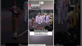 #Shorts | Days Before US Strike: Iranian Navy at India’s MILAN 2026 Exercise | Indian Ocean | War