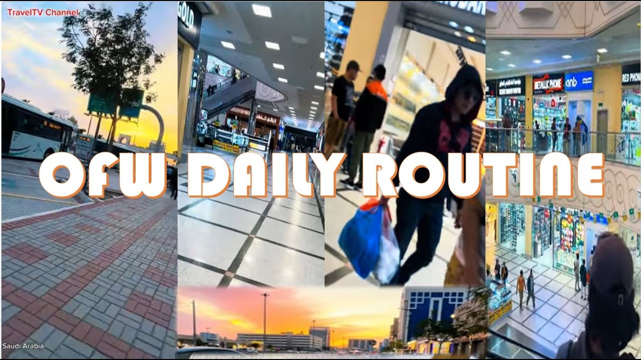 OFW DAILY ROUTINE #TravelTV Channel (Vlog#614)