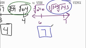 8th Grade 1-9: Estimate Roots