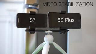 Galaxy S7 vs iPhone 6S Plus Video Stabilization Test