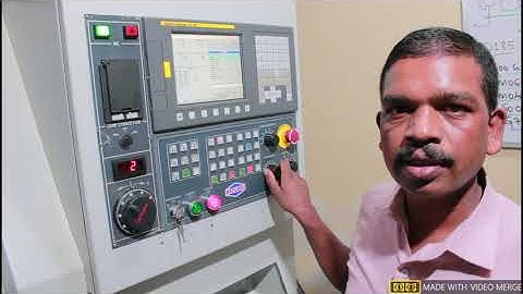 #Part-19A#CNC Facing Operation# Stock Removal#G72#Fanuc Control#By, Shivalingaiah K J