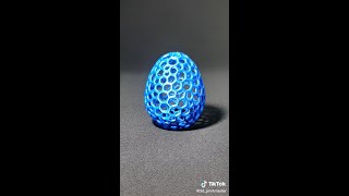 3D printed Easter Egg - Blue