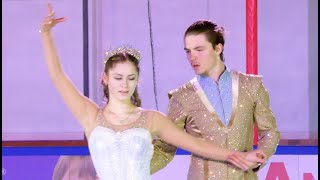 Yulia Lipnitskaya and Valery Angelopol  - The opening of the Evgeni Plushenko Academy