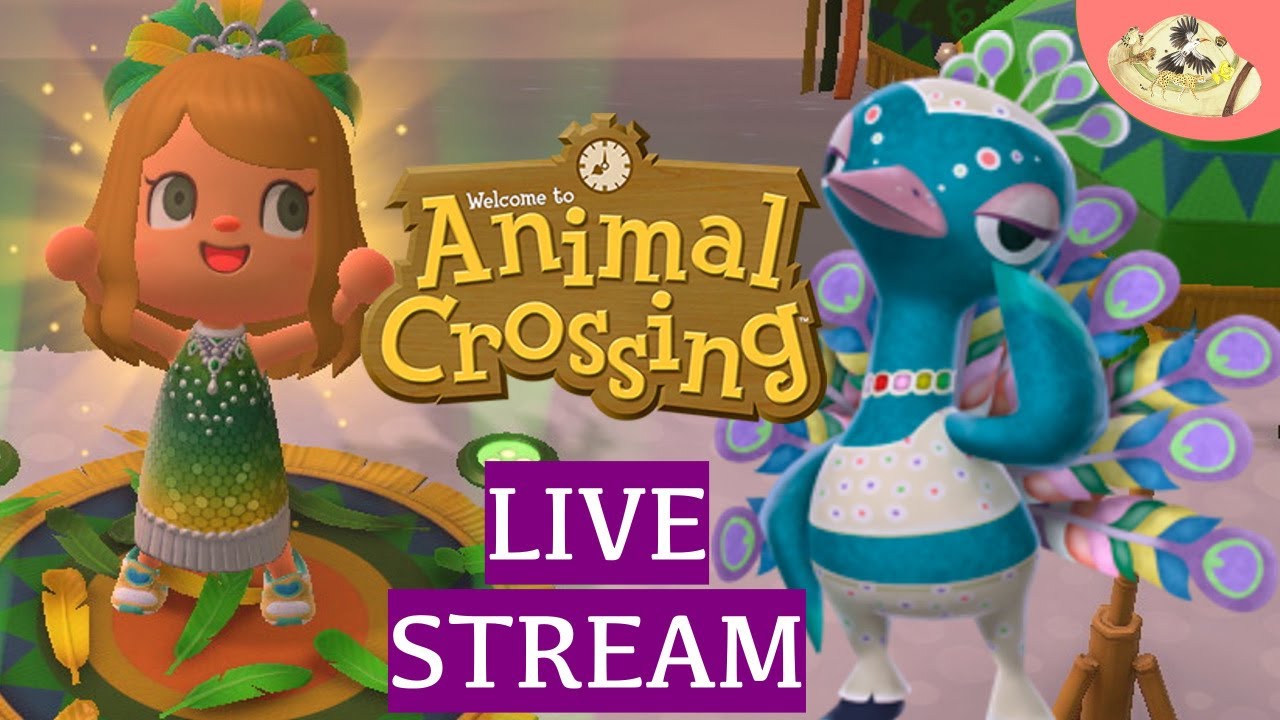 Peacocks truly Dance! Festivale Animal Crossing New Horizons In Real