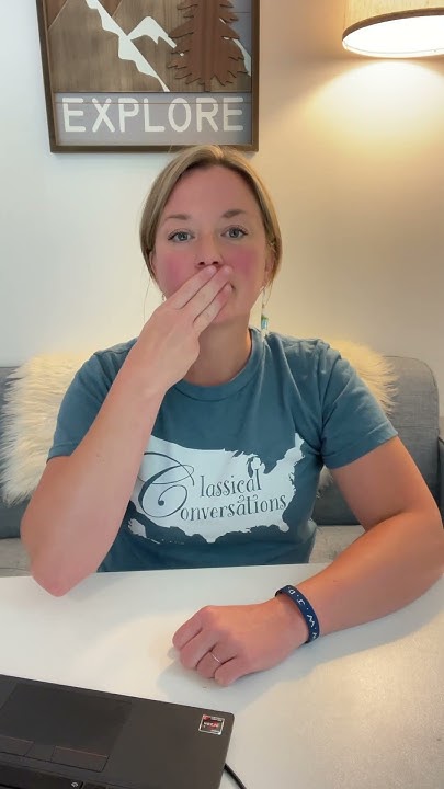 Classical Conversations Timeline Song With Hand Motions CC Cycle 1 Week 1 History song simple easy hand motions Classical