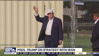 President Trump on his 'low-key' strategy with Iran