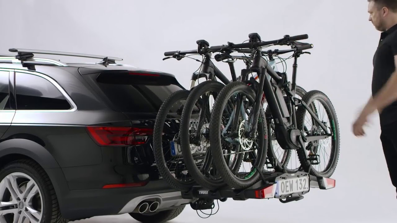 Portabicicletas – Thule EasyFold XT bike - YouTube