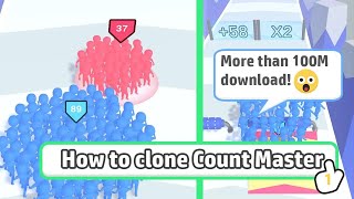 How to clone the Count Master Game  | Part 1 #hypercasualgame screenshot 5