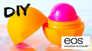 DIY tinted EOS lip balm! EASY