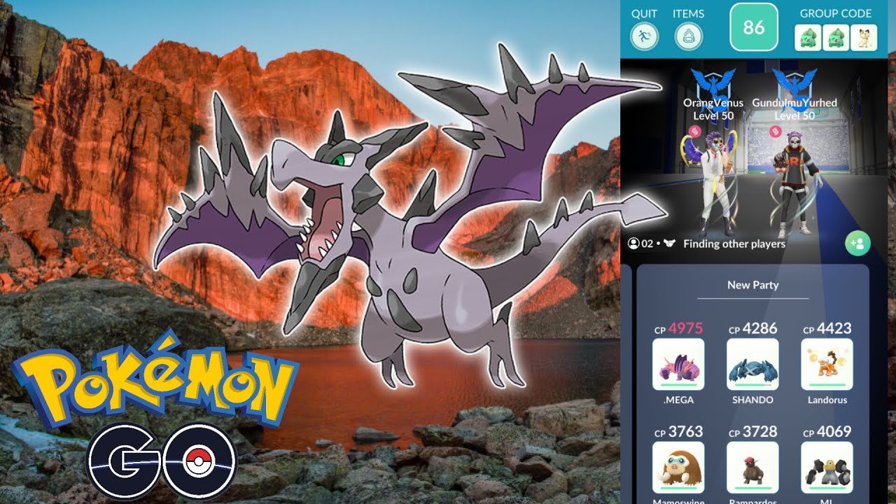 Easy Duo Raid vs Mega Aerodactyl 🔥