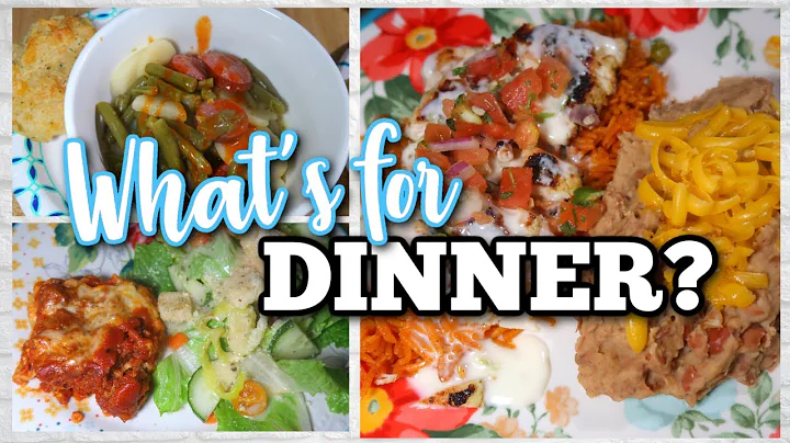 WHAT'S FOR DINNER? | 1-Week Of Real-Life Family Me...