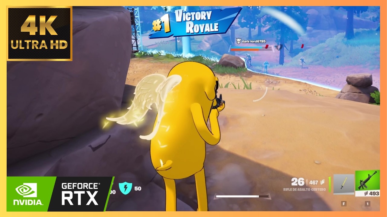 Fornite Solo Gameplay FHD 120fps