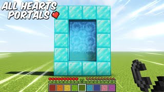 minecraft but you can create any block portal!