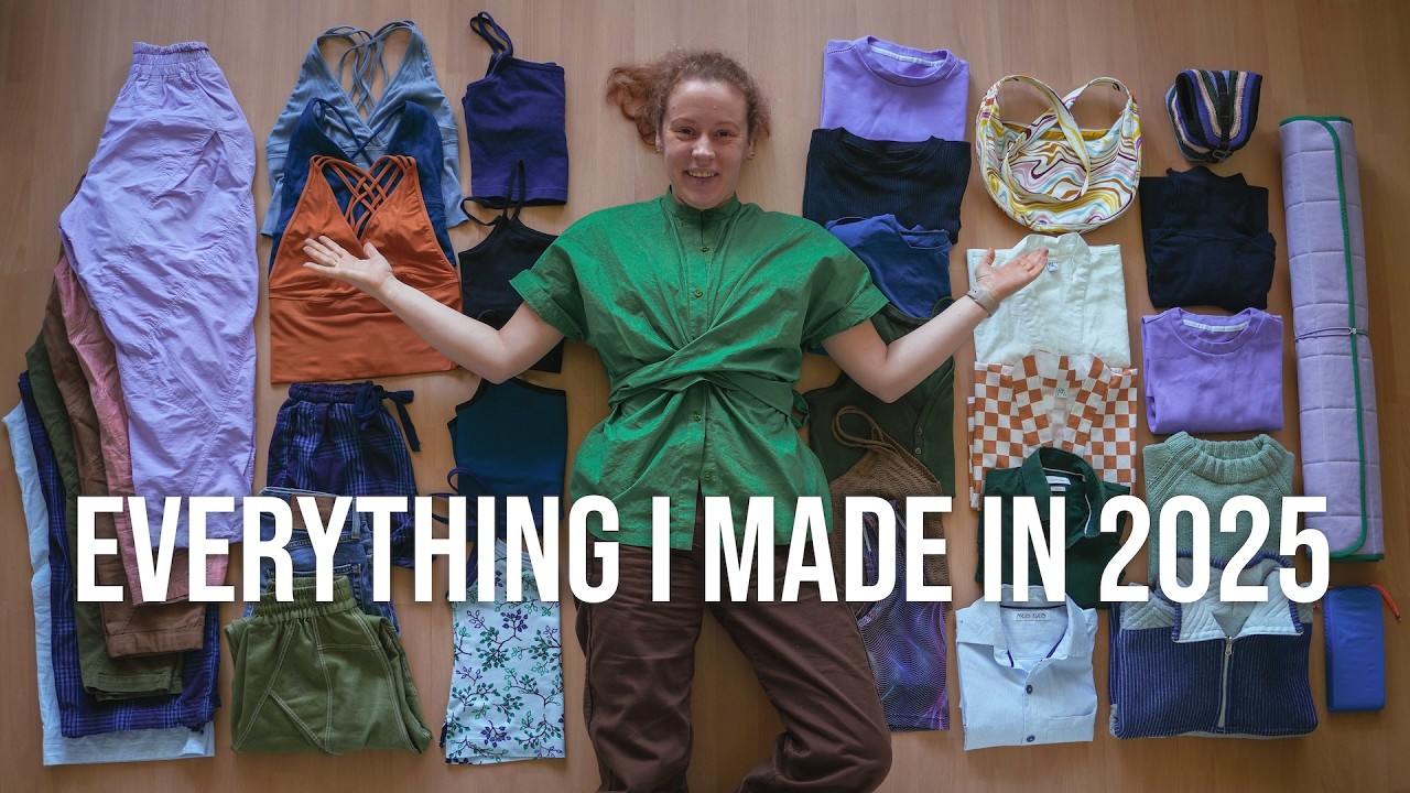 A Year of Sewing: Everything I Made and Learned in 2025