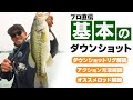 【バス釣り】プロガイド直伝!基本のダウンショット解説!釣りスキルを上げる方法