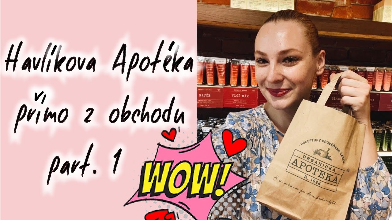 Havlíkova Apotéka - zkušenost s nákupem přímo z obchodu v OC Chodov