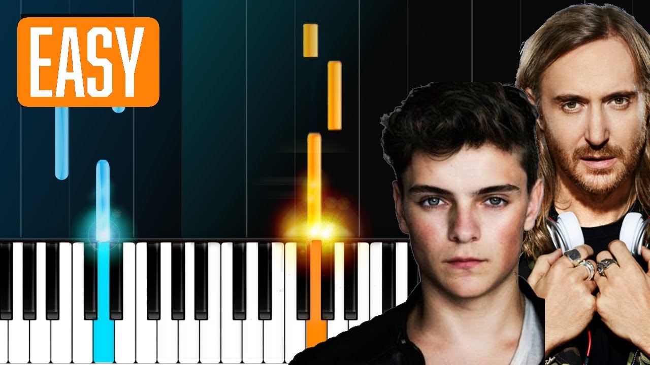 Martin Garrix & David Guetta - "So Far Away" 100% EASY PIANO TUTORIAL