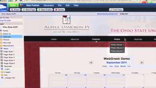 Webpublish Skills 3 - Calendar Photos