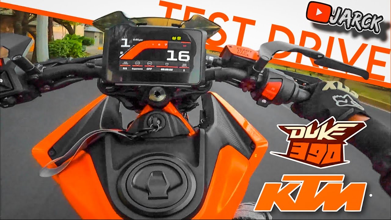 TEST DRIVE KTM DUKE 390 y TOP SPEED + WHEELIE TEST | JARCK