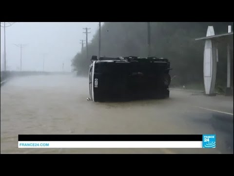 Taiwan: island hit