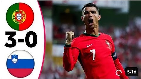 Portugal vs Slovenia 3-0 Highlights Goals UEFA EURO 2024