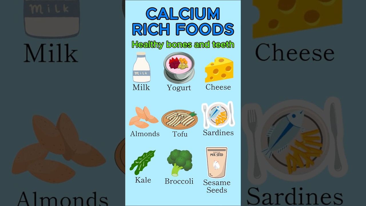 Top 9 Calcium-Rich Foods for Seniors 🥛