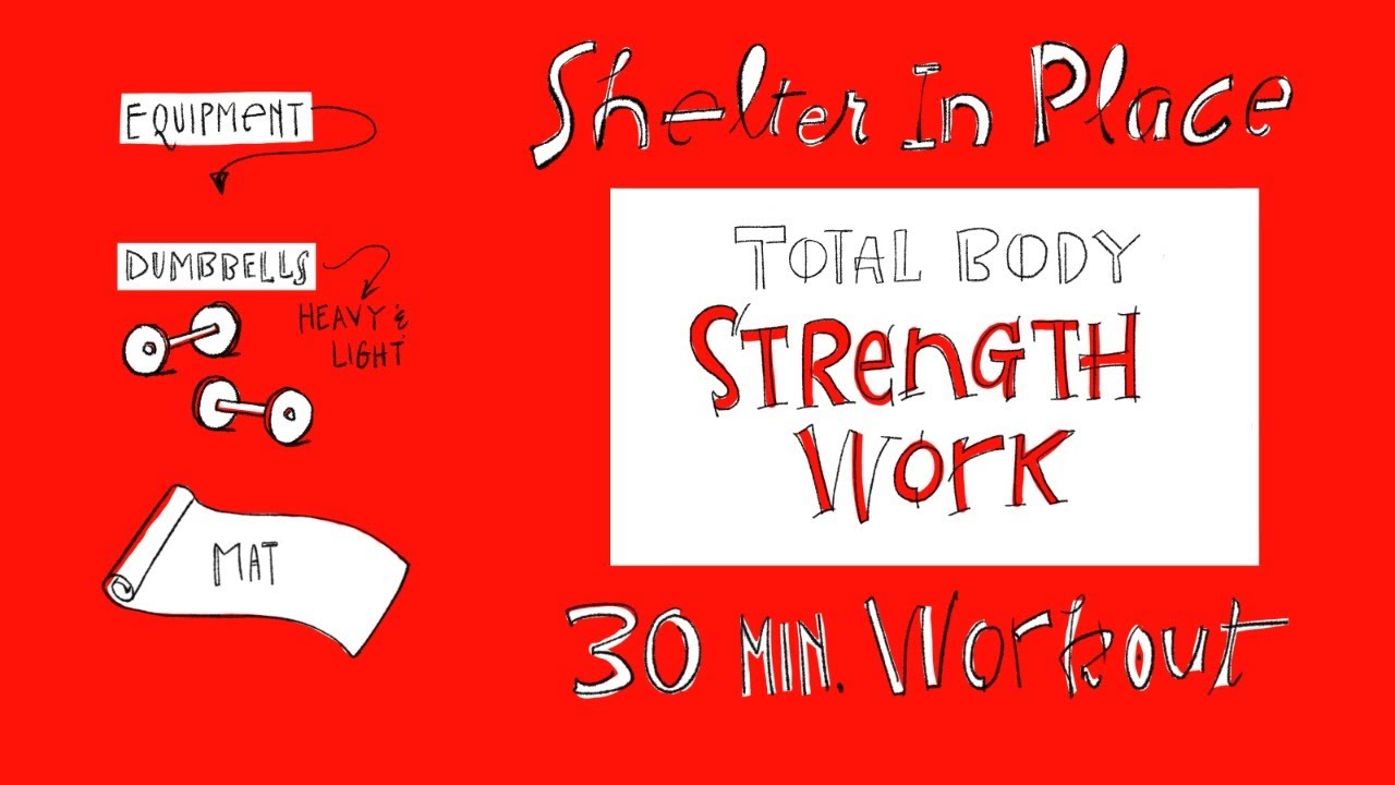 Total Body Strength 30 Minute Workout YouTube Total Body Strength 30 Minute Workout YouTube