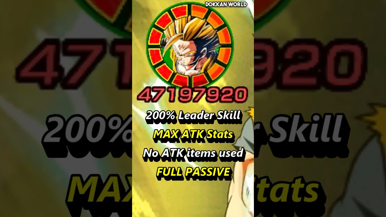 TEQ LR SSJ2 Gohan MAX Full Passive