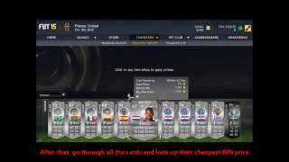 FIFA 15 - Trading Tips - #1 EASY COIN MAKING METHOD ON THE WEBAPP! screenshot 4