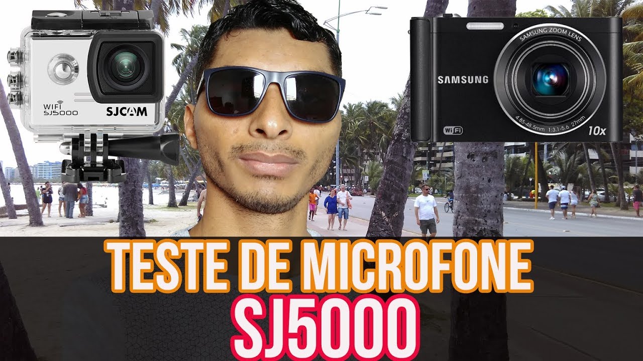 Sjcam sj5000 wifi teste de microfone youtube