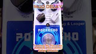 CINEMATIC MOD DELAY | Amoon Pockecho Pedal 🌌 #ambient #shoegaze #delay #modulation  #guitareffects