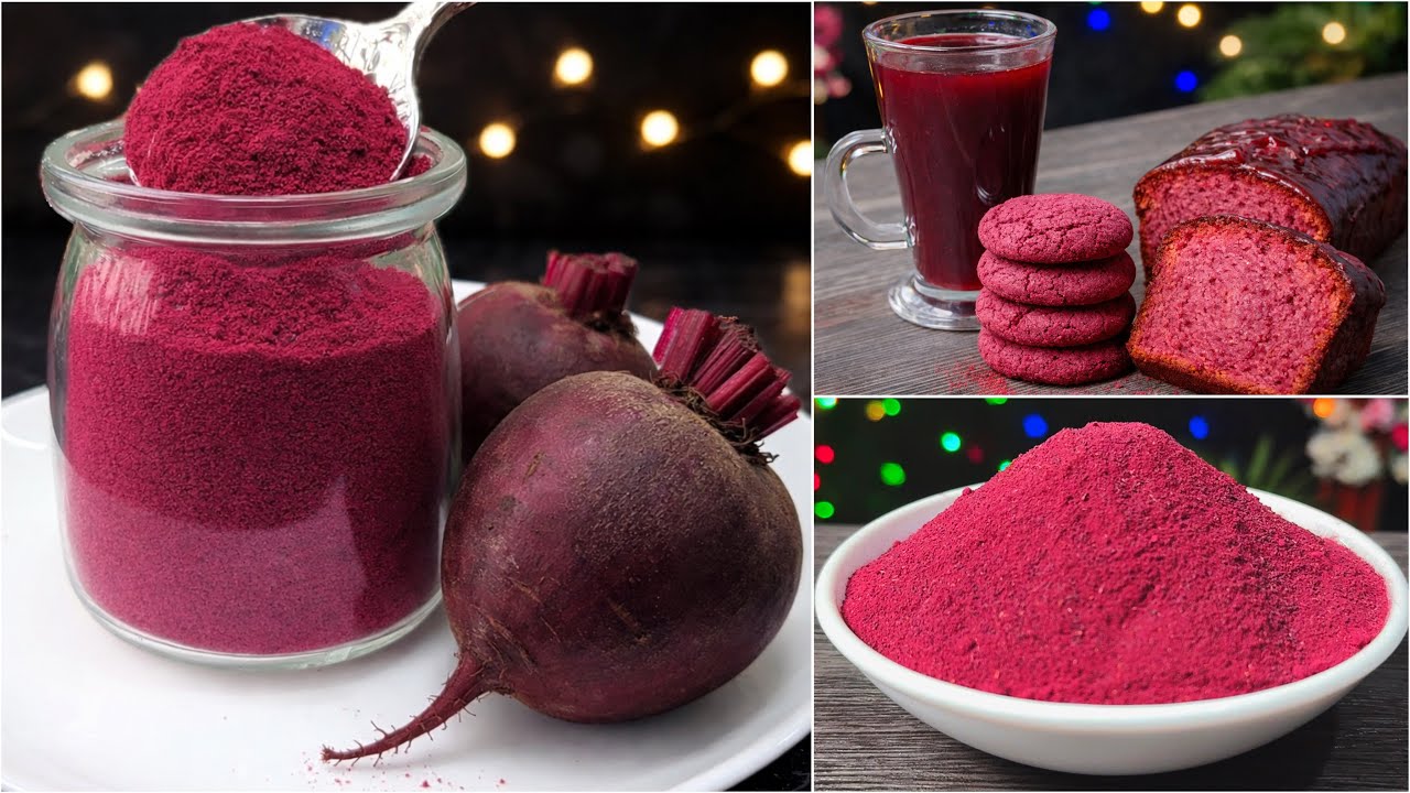 চেহারায় গোলাপি গ্লো আনুন ও উচ্চ রক্তচাপ থেকে বাঁচুন‼️বিটরুট পাউডার ঘরে তৈরি করুন | Beetroot Powder