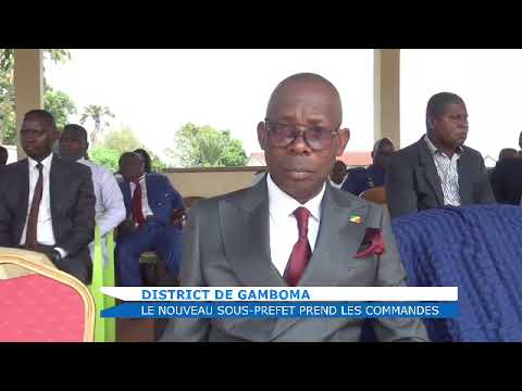 Congo Brazzaville. Le nouveau sous-préfet de Gamboma prend les commandes